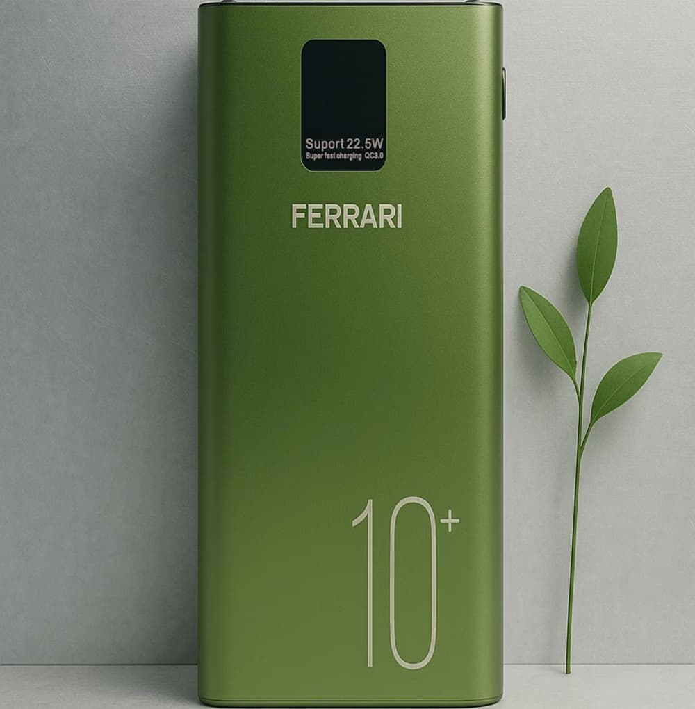 پاوربانک فست شارژ 10000 فراری P260 | توان 22.5W — تصویر ۳