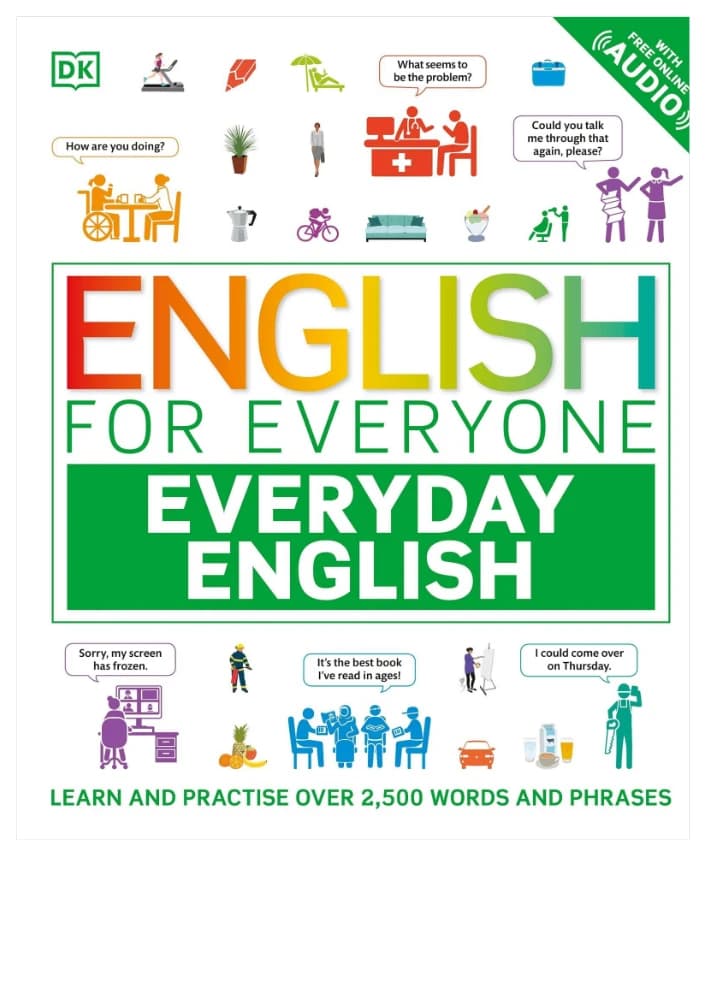 کتاب English for Everyone: Everyday English – Learn and Practice Over… (انگلیسی روزمره برای همه؛ یادگیری و تمرین) نسخه انگلیسی PDF