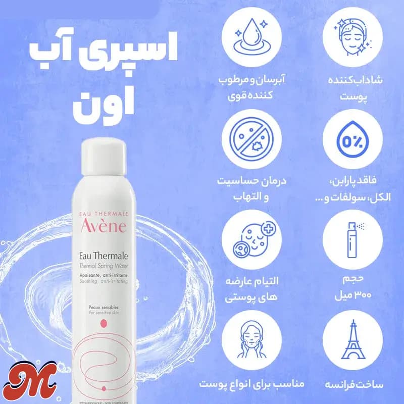 اسپری آب اون ترمال 300 میل (اصل) — تصویر ۲