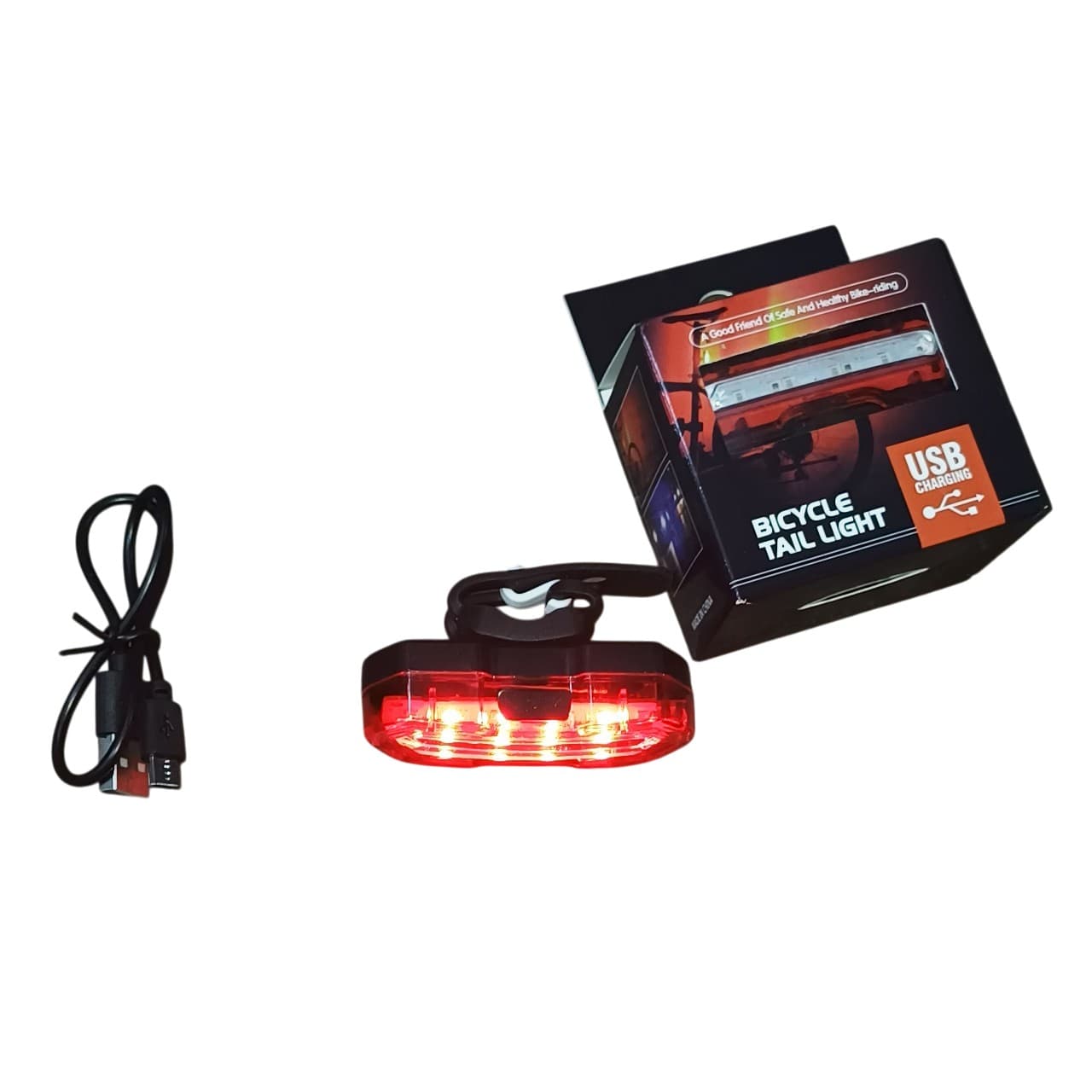 چراغ عقب دوچرخه Bicycle Tail lights مدل شارژی