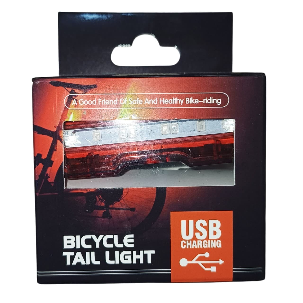 چراغ عقب دوچرخه Bicycle Tail lights مدل شارژی — تصویر ۲