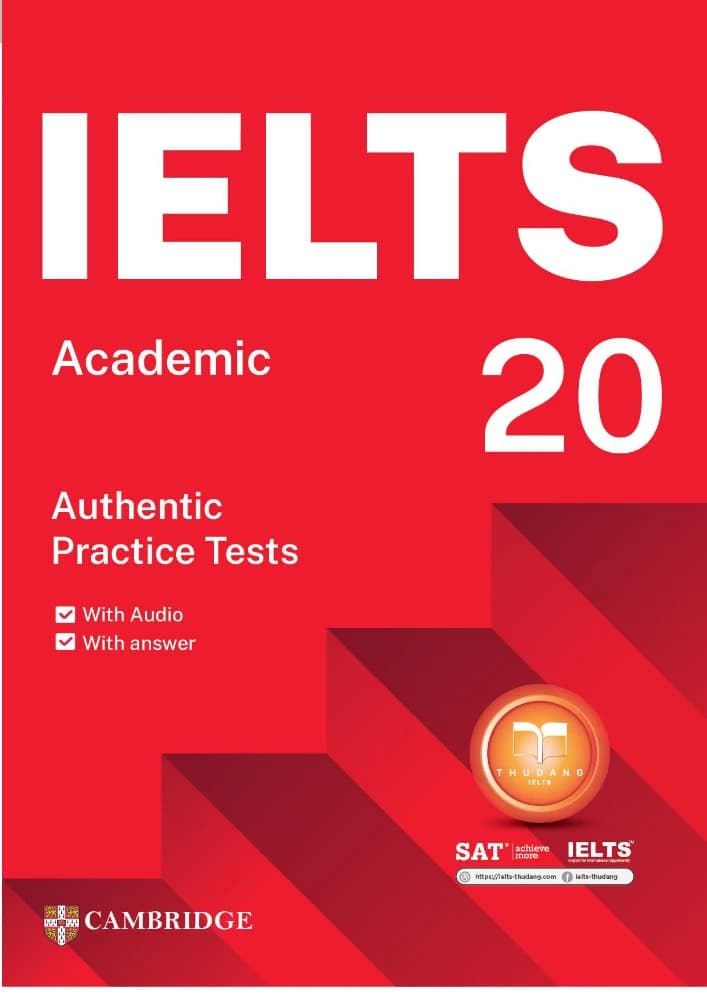 کتاب Cambridge IELTS 20 Academic Student’s Book (کتاب دانش آموز کمبریج آیلتس 20 آکادمیک) نسخه انگلیسی PDF