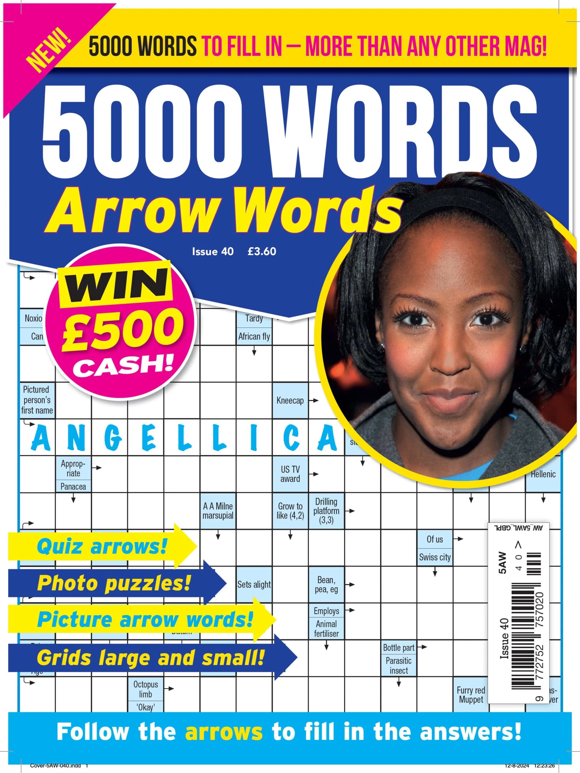 کتاب 5000 Words Arrow Words – Issue 40 (2024) (5000 واژه؛ شماره 40 سال 2024) نسخه انگلیسی PDF
