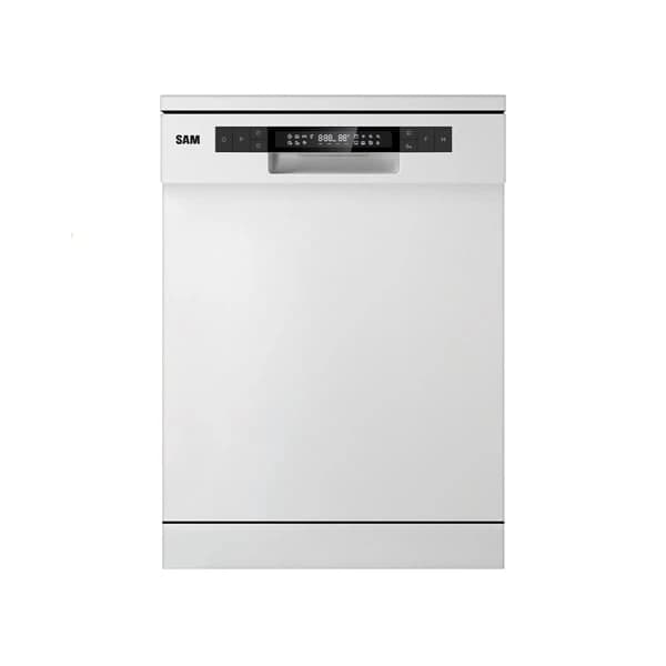 ماشین ظرفشویی سام مدل DW-186 رنگ سفید — تصویر ۱۰