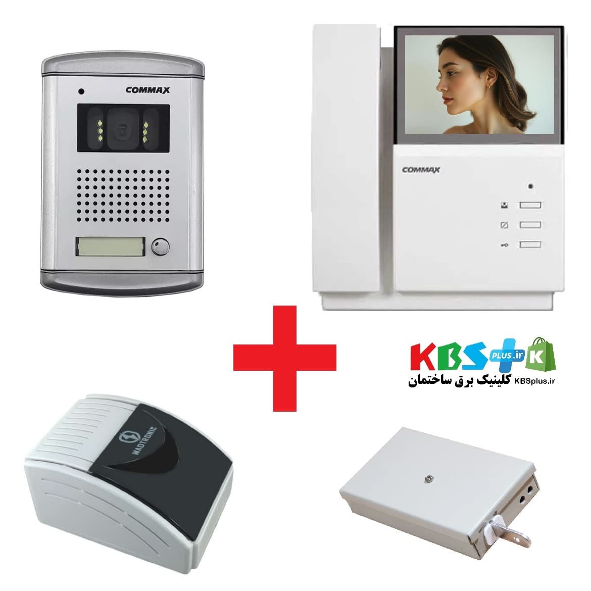 ایفون تصویری یک واحدی کوماکس COMMAX — تصویر ۲