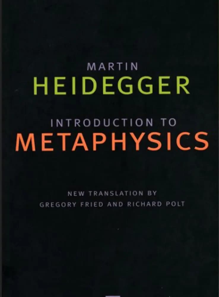 کتاب Introduction to Metaphysics نسخه انگلیسی PDF | مارتین هایدگر