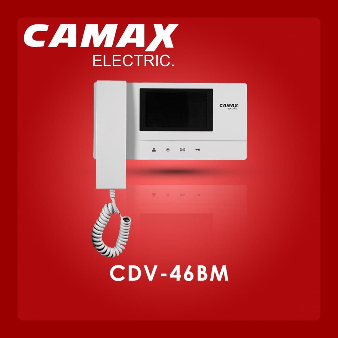 آیفون تصویری کامکث با حافظه کلید لمسی مدل CDV-46B/M مشکی — تصویر ۱۱