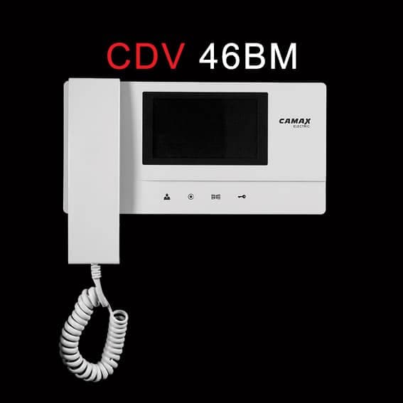 آیفون تصویری کامکث با حافظه کلید لمسی مدل CDV-46B/M مشکی — تصویر ۱۲