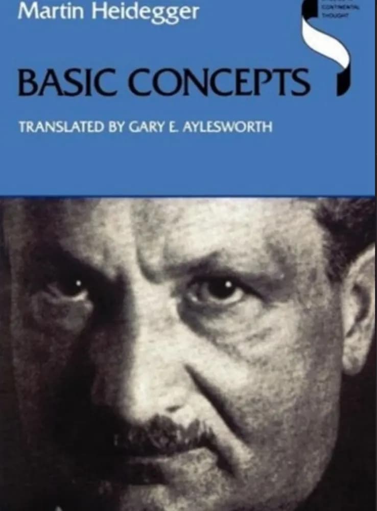 کتاب Basic Concepts نسخه انگلیسی PDF | مارتین هایدگر