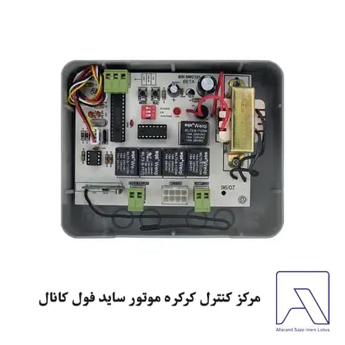 مرکز کنترل کرکره موتور ساید فول کانال — تصویر ۵