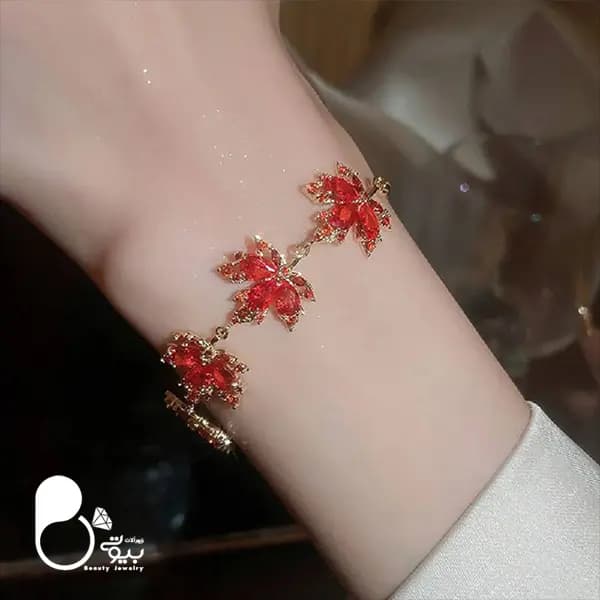 دستبند برگ پاییزی کرواتی — تصویر ۴