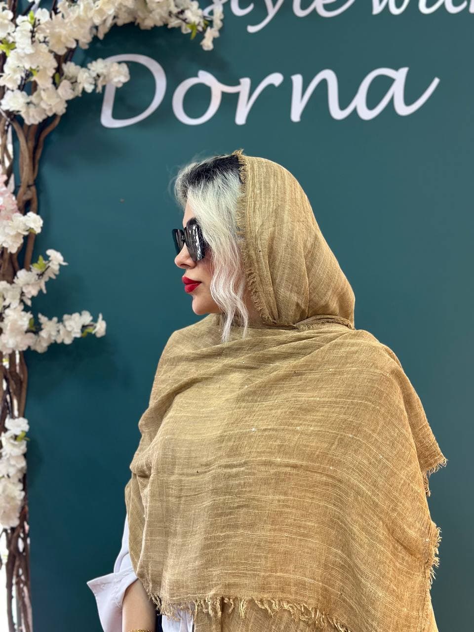 شال مجلسی لینن