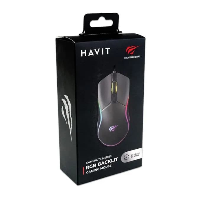 ماوس گیمینگ سیم دار RGB هویت مدل HAVIT MS1029 — تصویر ۶