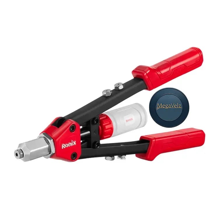RH-1610 – انبر پرچ چینی دو دسته رونیکس — تصویر ۲