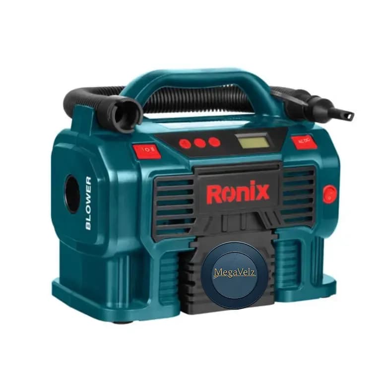 RH-4261 – مینی کمپرسور باد سه کاره دیجیتال فندکی و برق شهری رونیکس