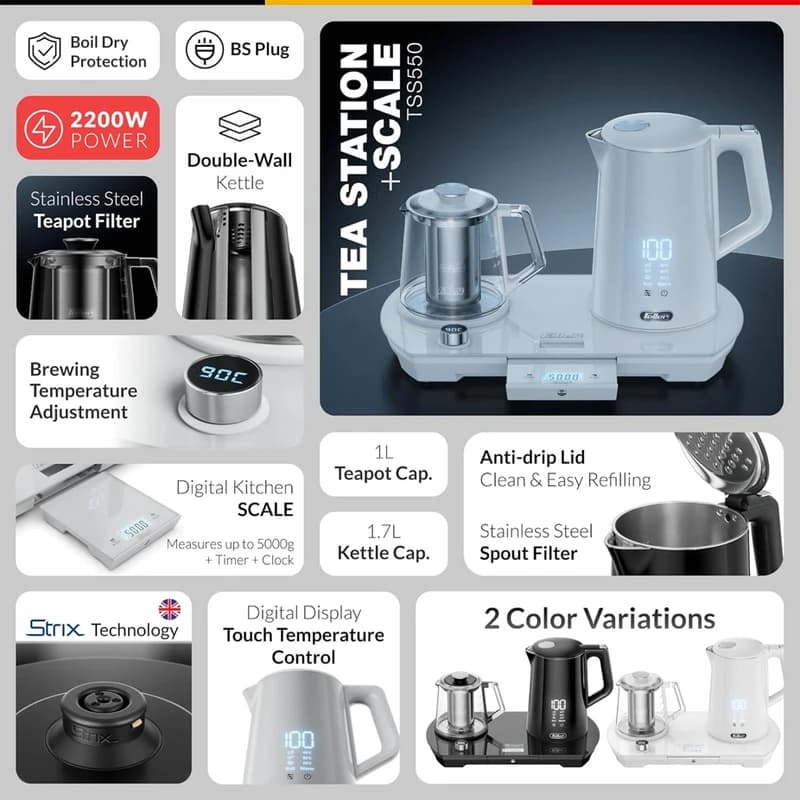 چای ساز فلر مدل TS550 — تصویر ۲