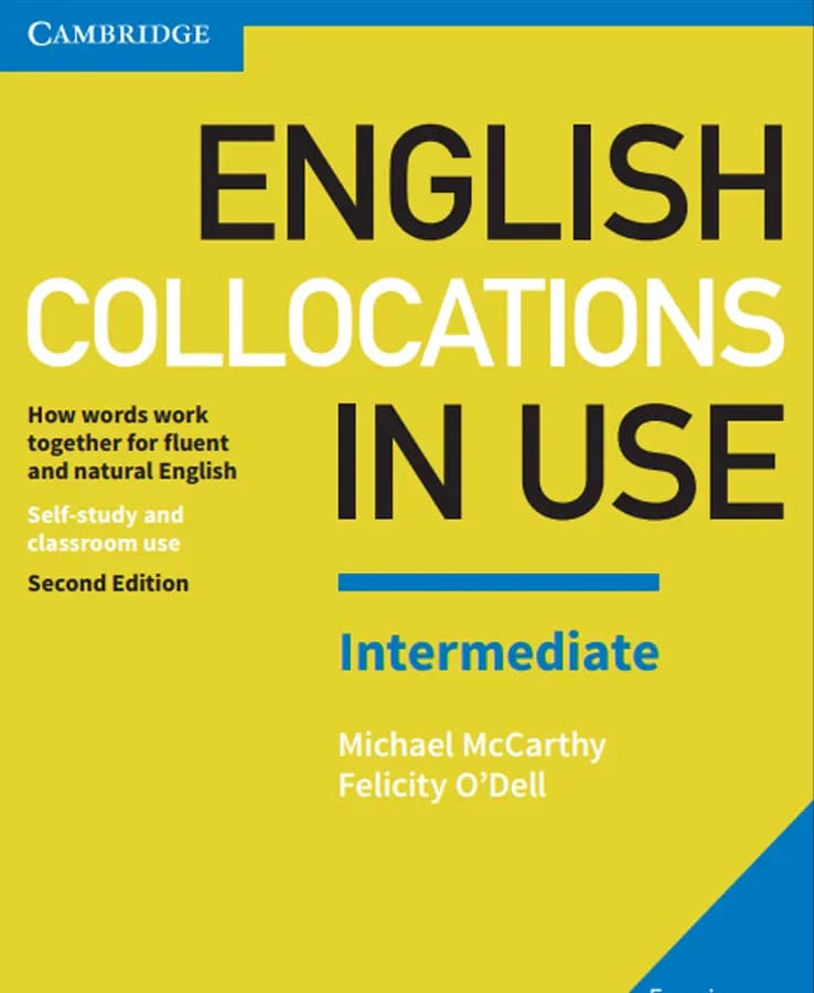 کتاب English Collocation in Use-Intermediate (هم‌آیی‌های انگلیسی متوسط) نسخه انگلیسی PDF