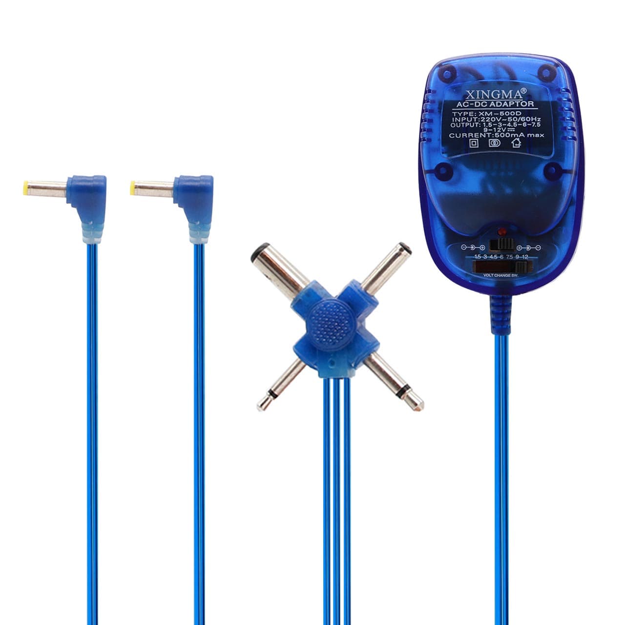 آداپتور 7 حالته 1000 میلی آمپر GOLDEN FALCON مدل GF-013 — تصویر ۳