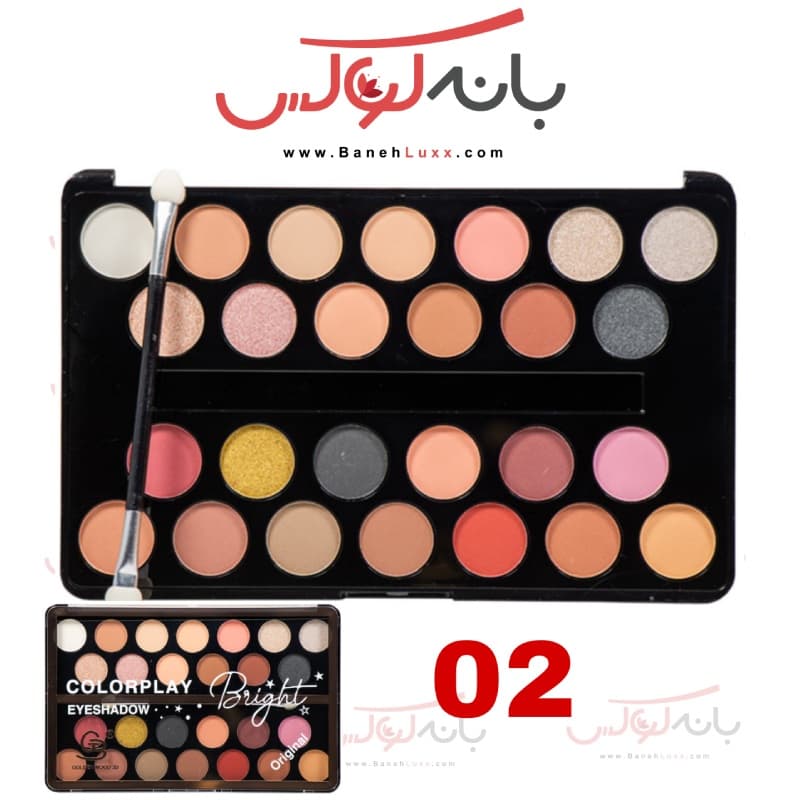 پالت سایه ۲۶ رنگ گلدن مود فرانسه — تصویر ۲