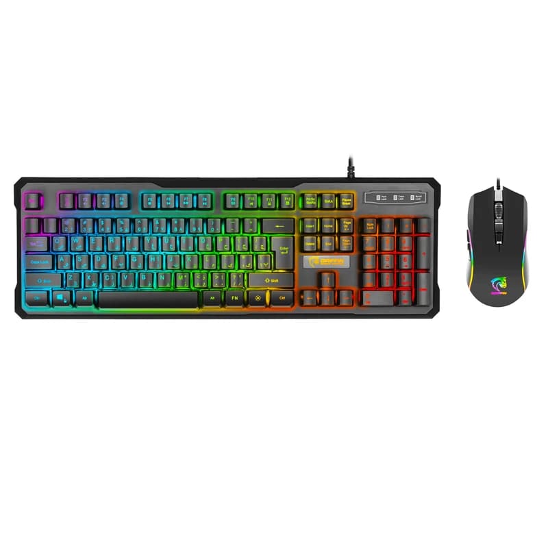 کیبورد و ماوس Green GKM605 RGB | استوک