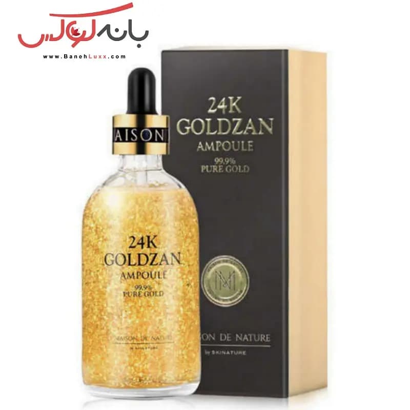 سرم طلا گلدزن 24 عیار 100 میل – GOLDZAN