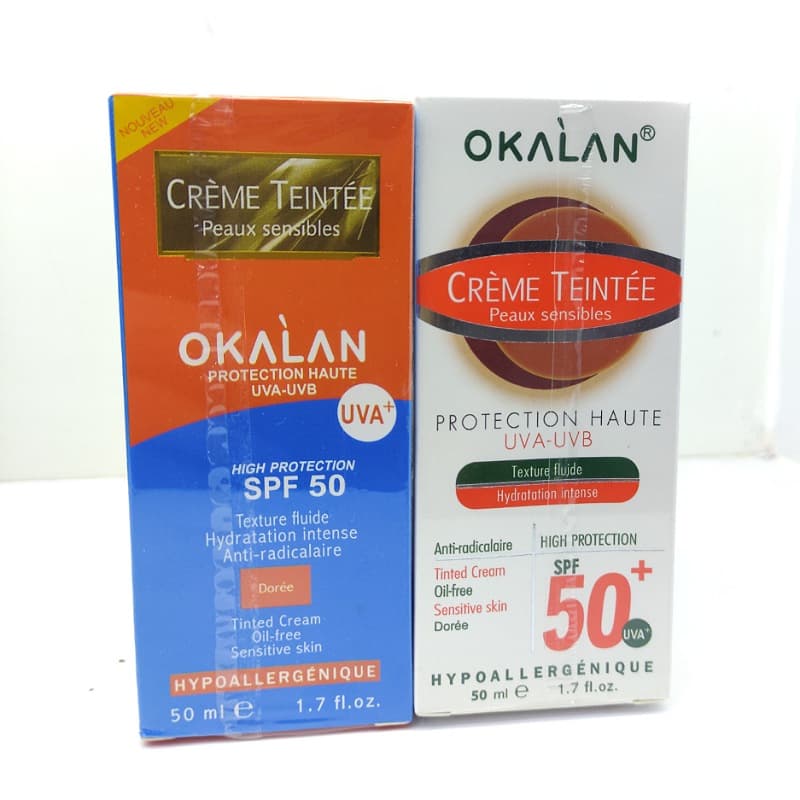 کرم ضد آفتاب اوکالان اصل SPF 50 (2 مدل) — تصویر ۳