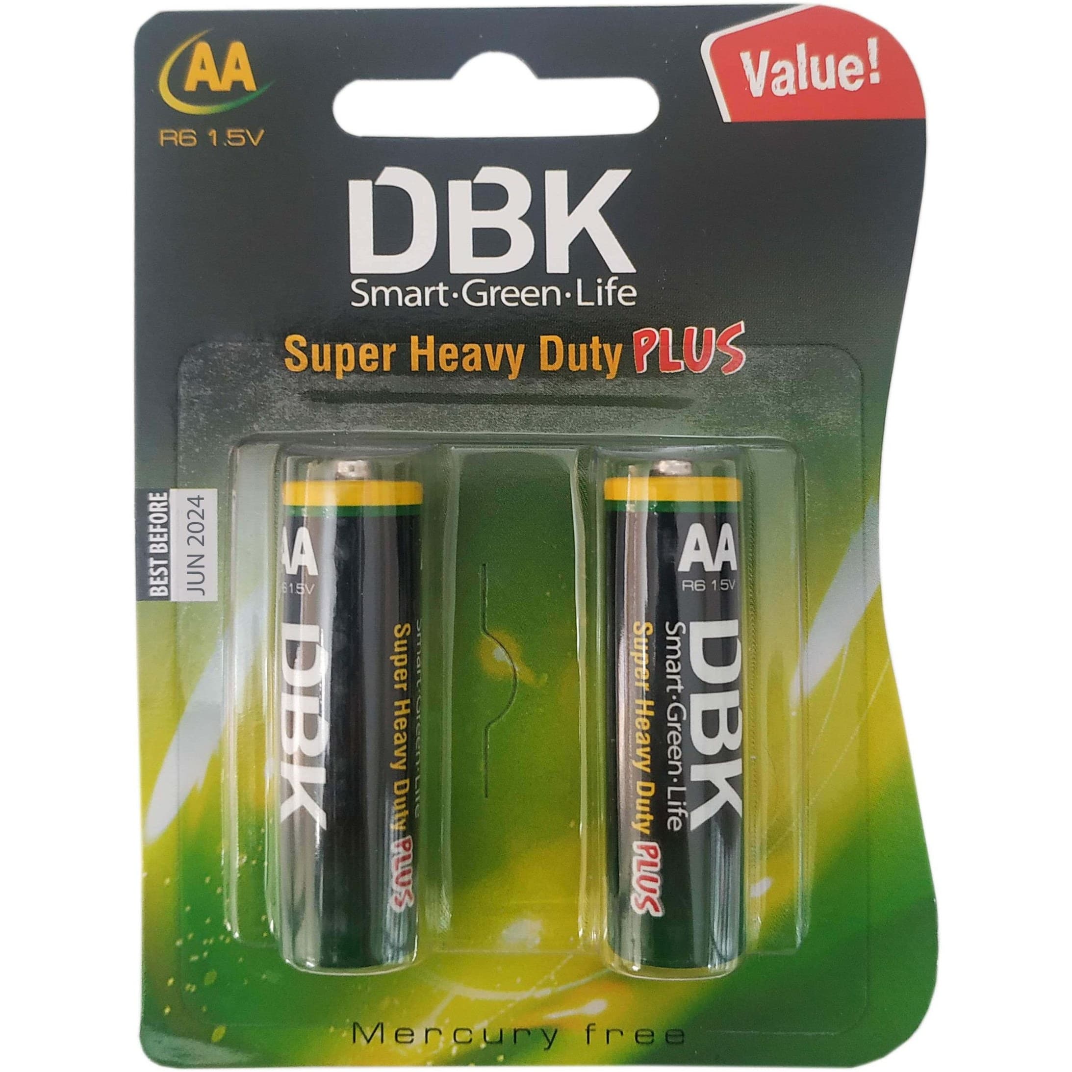 باتری قلمی DBK مدل Super Heavy Duty Plus بسته 2 تایی