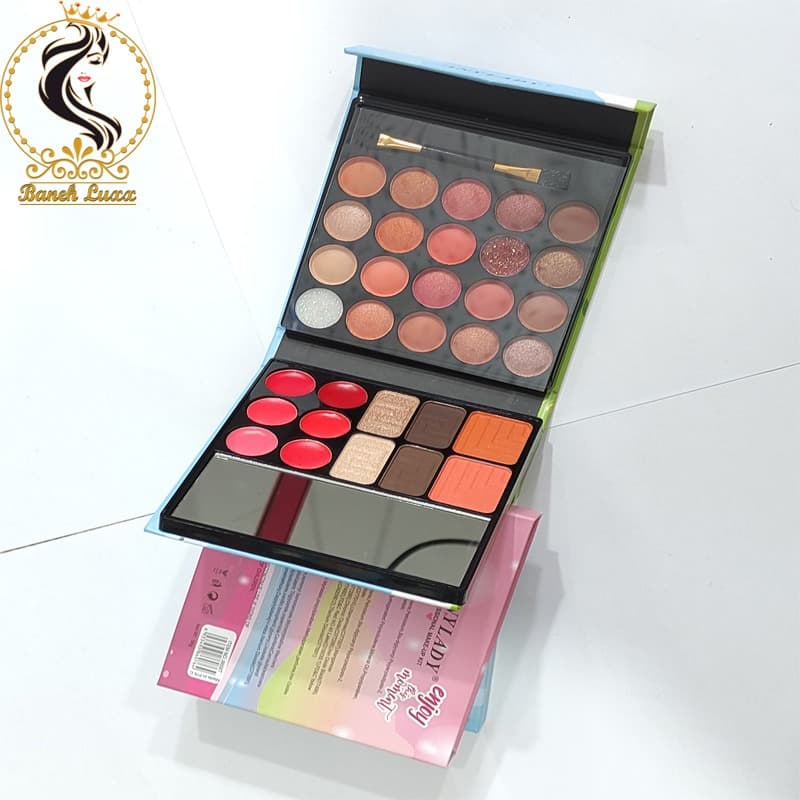 پالت کیفی چند کاره آنی لیدی (سایه، رژگونه، رژلب) – ANYLADY — تصویر ۲