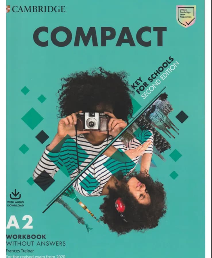 کتاب Compact Key for Schools Workbook 2019 (تمرین کلید برای مدارس) نسخه انگلیسی PDF
