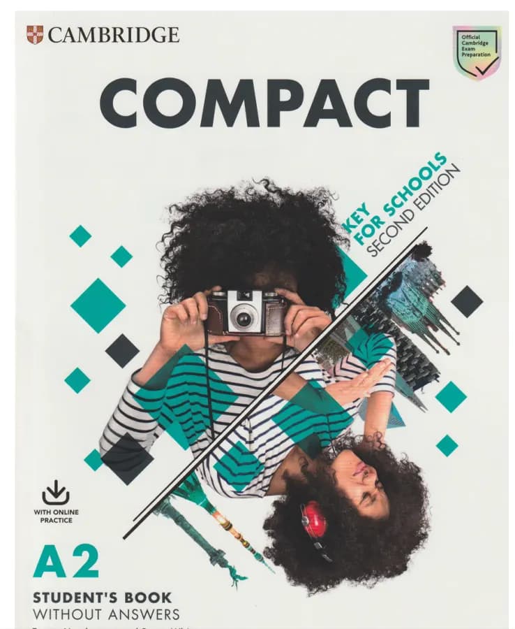 کتاب Compact Key for Schools Students Book 2019 (کتاب دانش‌آموز کلید برای مدارس) نسخه انگلیسی PDF