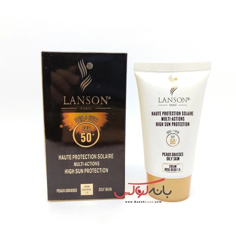 ضد آفتاب لانسون SPF 50 اصل پوست چرب — تصویر ۲