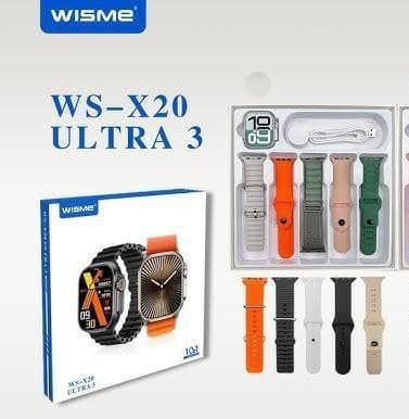 ساعت هوشمند ویزمی مدل WISME WS-X20 ULTRA3 — تصویر ۱۲