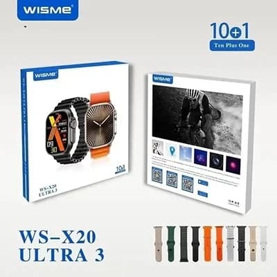 ساعت هوشمند ویزمی مدل WISME WS-X20 ULTRA3 — تصویر ۸