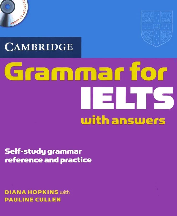 کتاب Cambridge Grammar for IELTS (گرامر آیلتس کمبریج) نسخه انگلیسی PDF | دایانا هاپکینز