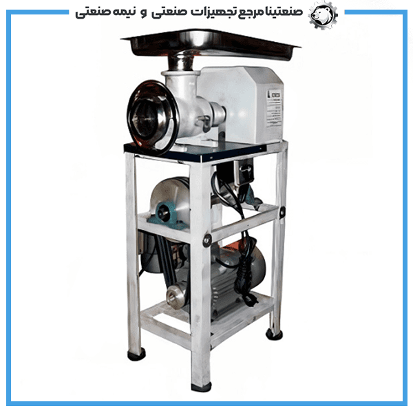 چرخ گوشت تسمه‌ ای پولاد غرب طرح گلدانی