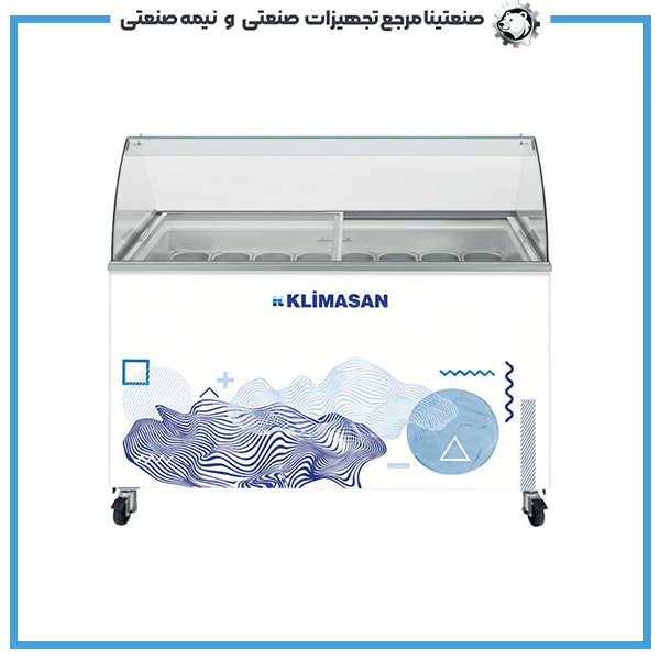 فریزر تاپینگ بستنی کلیماسان عرض 160 — تصویر ۲