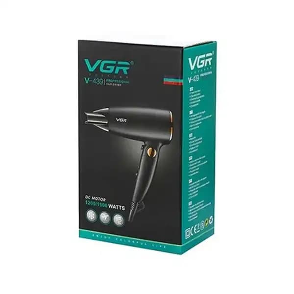 سشوار مسافرتی تاشو وی جی آر مدل VGR V-439 — تصویر ۴
