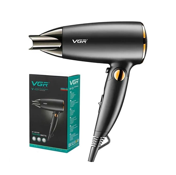 سشوار مسافرتی تاشو وی جی آر مدل VGR V-439