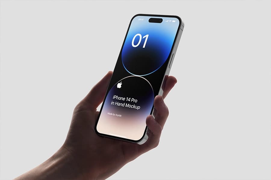 مجموعه ۲۲ موکاپ موبایل در دست برای نمایش طراحی اپلیکیشن و رابط کاربری