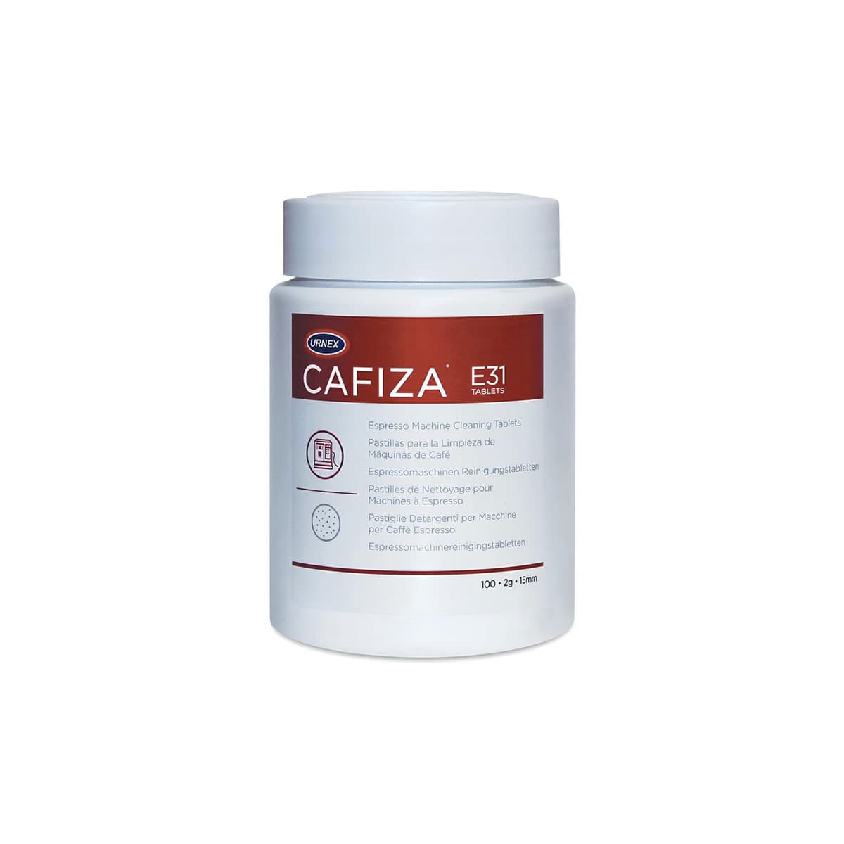 قرص شوینده دستگاه اسپرسو Urnex Cafiza E31