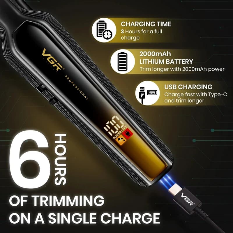 ماشین اصلاح (خط زن) وی جی ار VGR V-930 — تصویر ۵