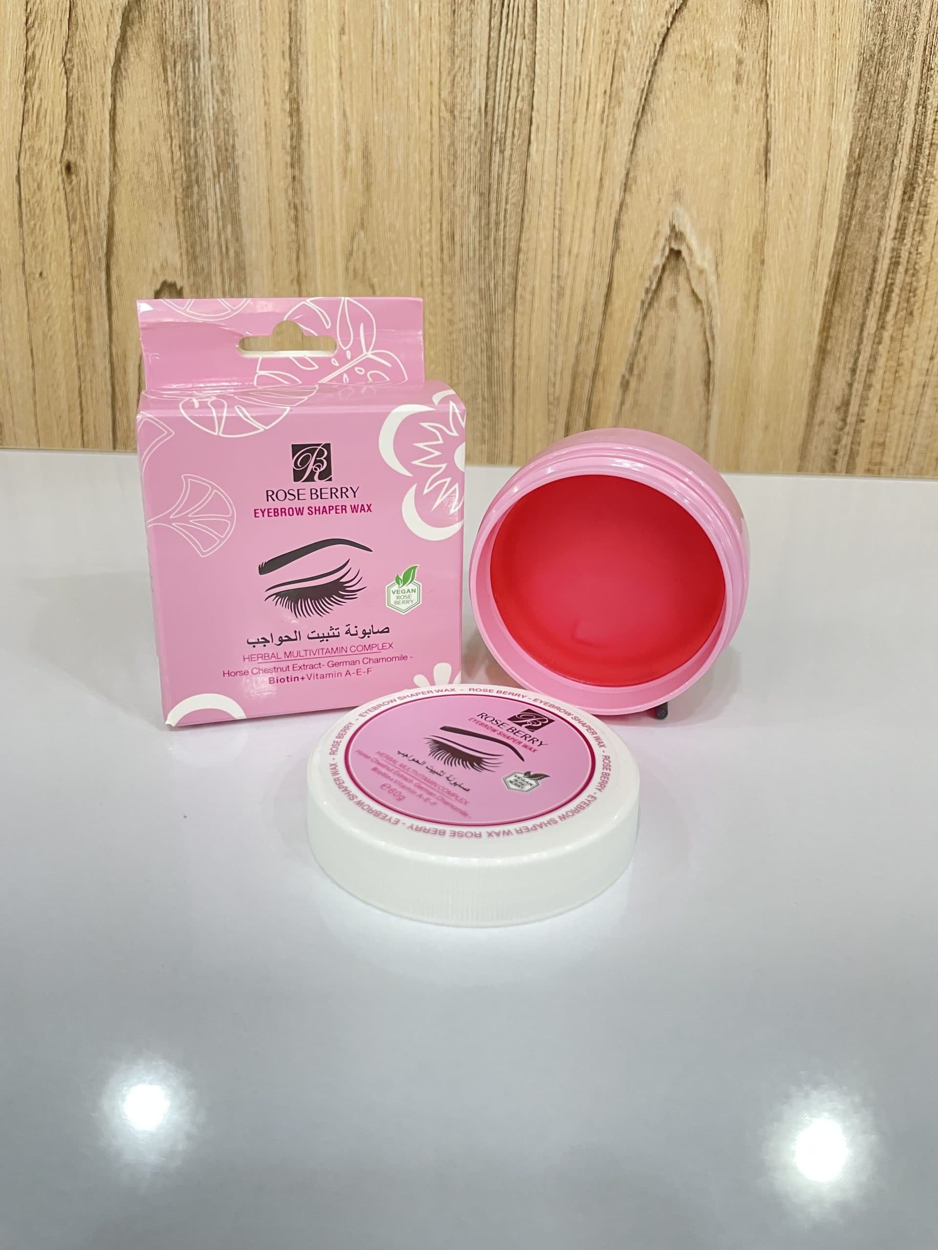 موم حالت‌دهنده ابرو Rose Berry — تصویر ۴