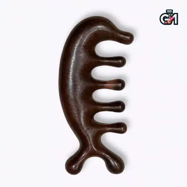 شانه ماساژور سر، گردن و صورت چوبی