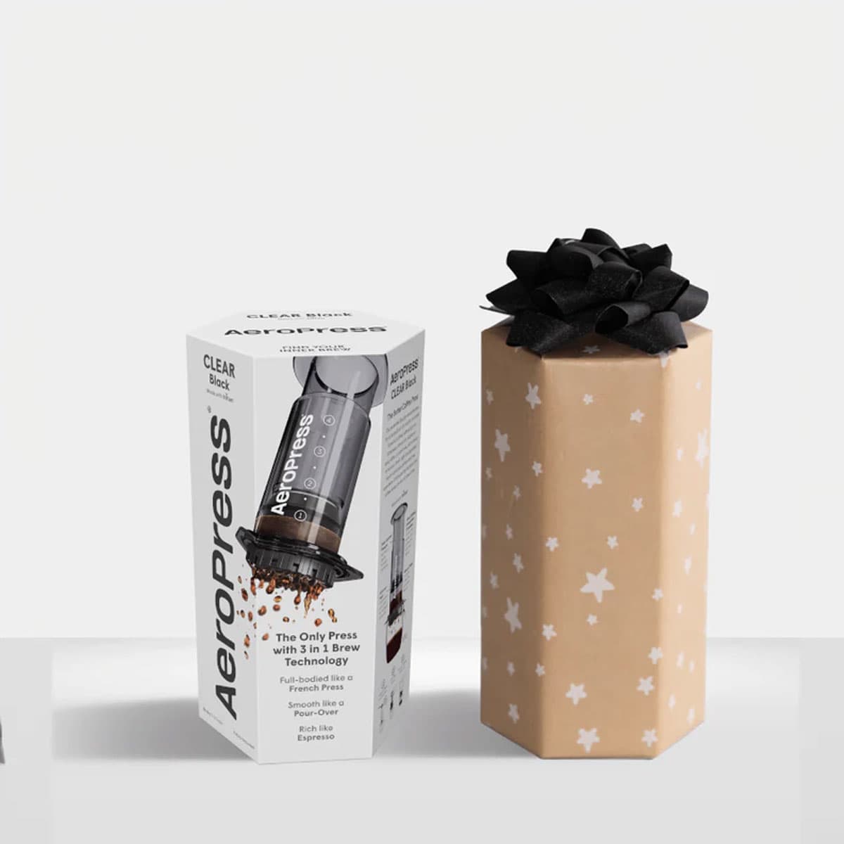 قهوهساز اروپرس شفاف – مشکی AeroPress Clear — تصویر ۴