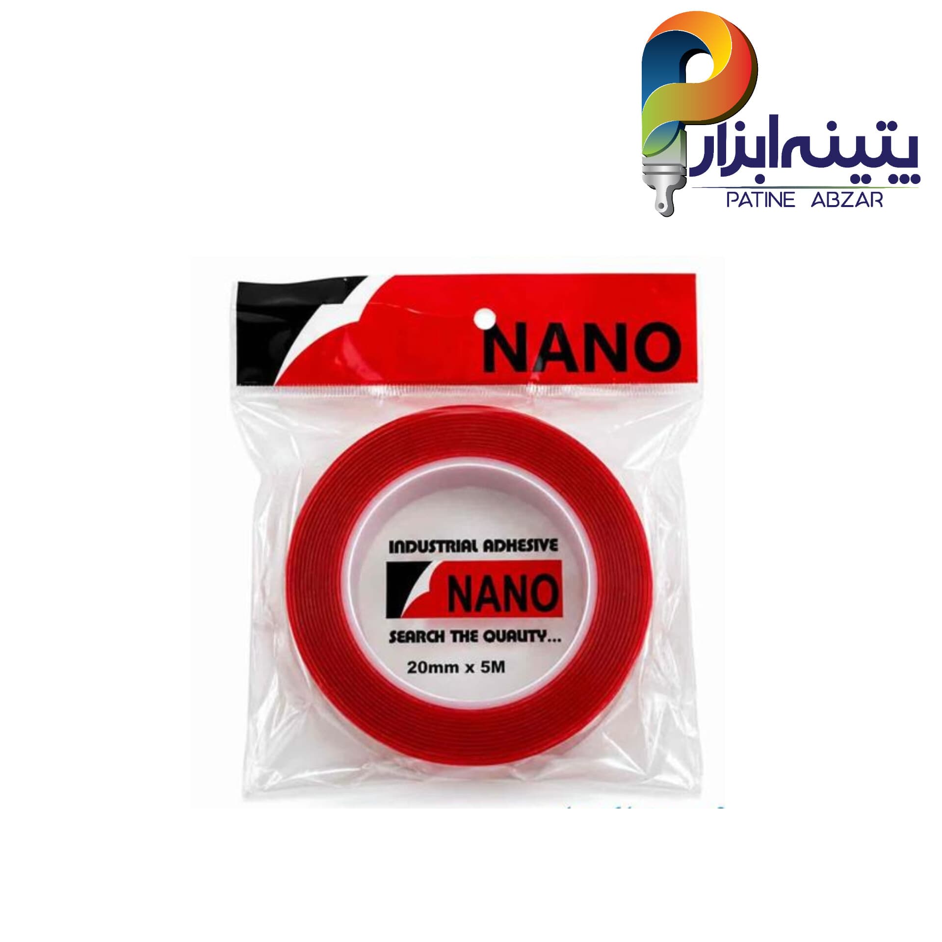چسب دو طرفه شفاف 2 سانتی Nano