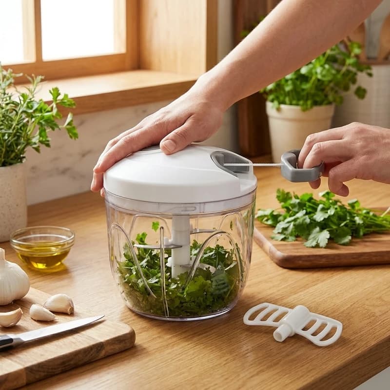 خردکن دستی نخی مدل همزن‌دار یونیک 3099 — تصویر ۳
