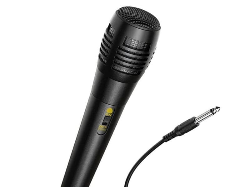 میکروفون سیمی فیش 3.5 میلیمتری داینامیک — تصویر ۳