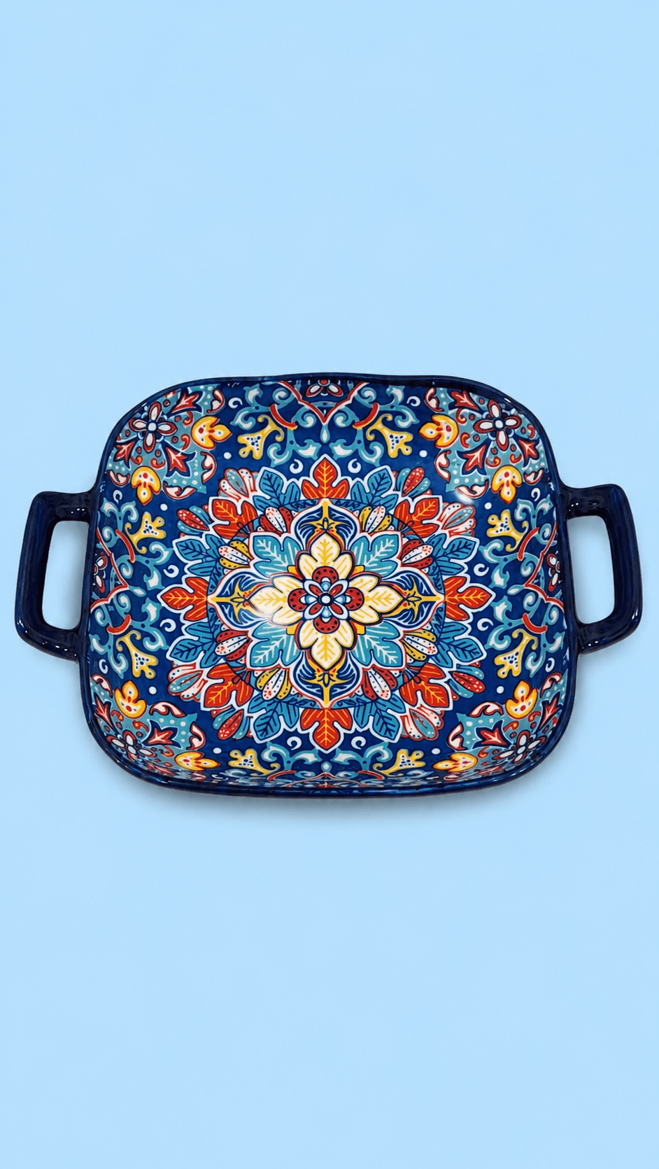 ظرف سرو و پذیرایی سرامیکی طرح اسلیمی