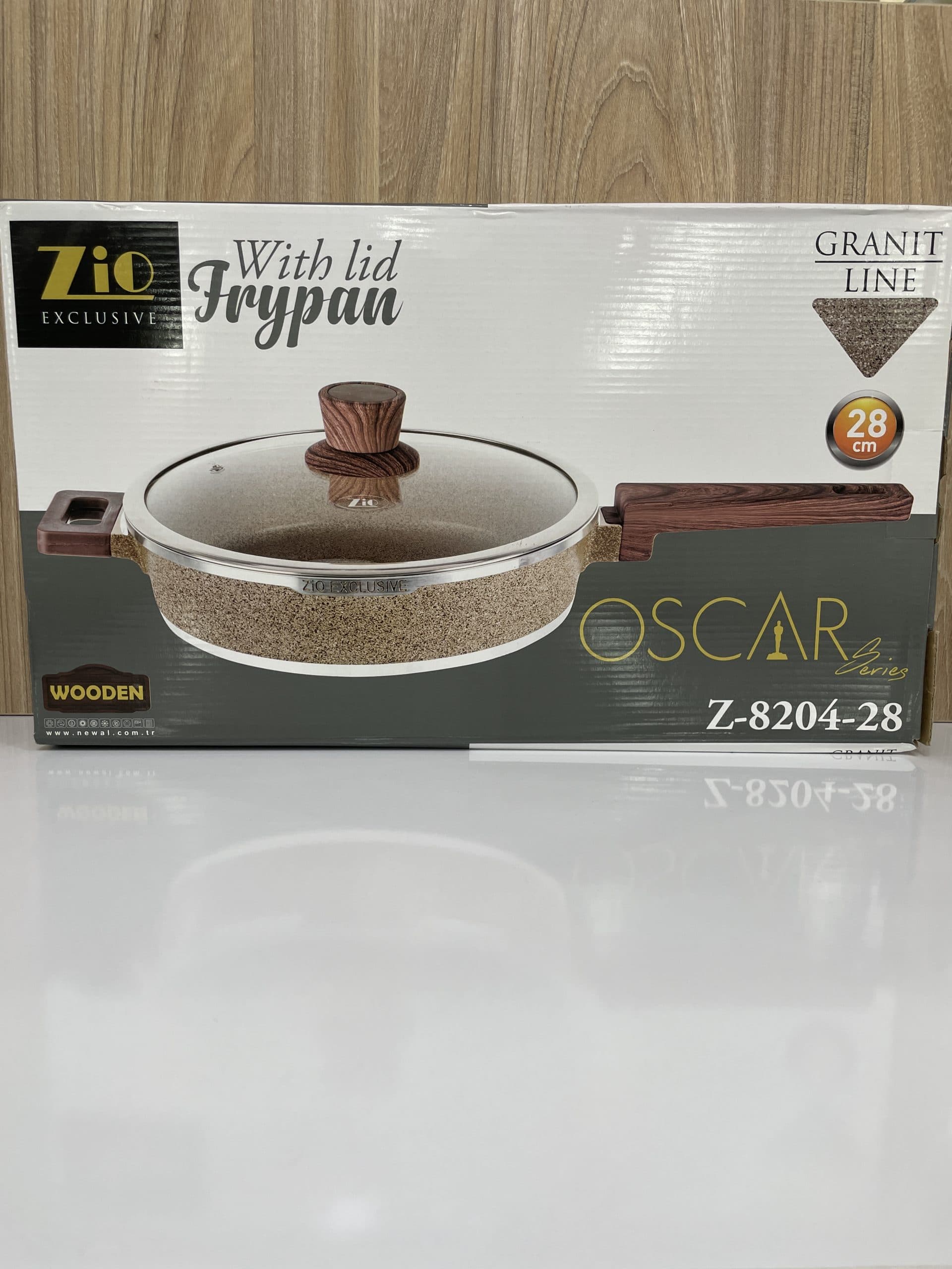 ماهیتابه گرانیتی Zio مدل OSCAR سایز 28 — تصویر ۷