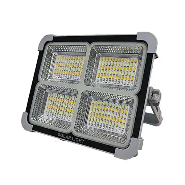 پروژکتور شارژی خورشیدی 200 وات 6باتری